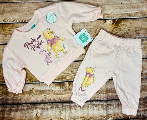Winnie The Pooh Baby Girl Outfit.