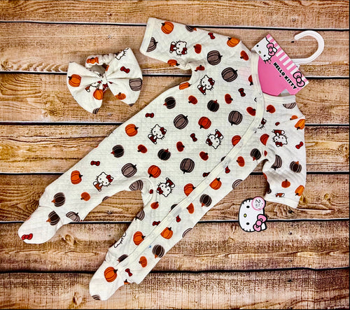 Hello Kitty Baby Girl Fall Sleeper