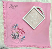 Load image into Gallery viewer, 4 Piece Embroidered Baby Elephant Gift Set