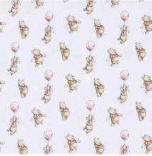 Load image into Gallery viewer, Winnie The Pooh with Red Balloon Baby Bib &amp; Burp Cloth Set