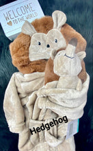 Load image into Gallery viewer, Baby Gift Bath 2-Piece Bathrobe Set -Embroidered Personalized
