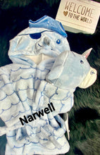 Load image into Gallery viewer, Baby Gift Bath 2-Piece Bathrobe Set -Embroidered Personalized