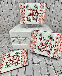 Happy Mothers Day Mug Rug