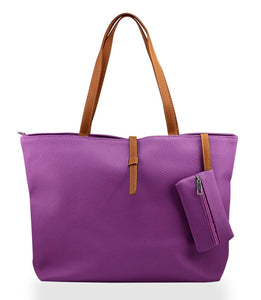 Monogram & Embroidered Design Hobo Shoulder Bag