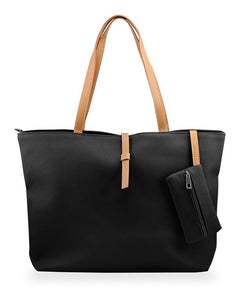 Monogram & Embroidered Design Hobo Shoulder Bag