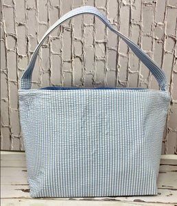 Personalized Seersucker Easter Basket