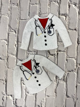 Load image into Gallery viewer, Christmas Holiday Embroidered Sweaters For Santa Helper Or Dolls