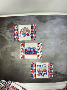 Patriotic Mug Rugs