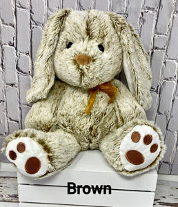 Easter Personalized Embroidered Plush Bunny/Rabbit (Both Ears)