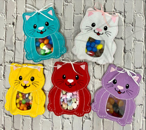 Valentines Peek A Boo Candy Treat Bags