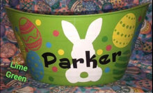 Load image into Gallery viewer, Personalized Oval Easter Baskets