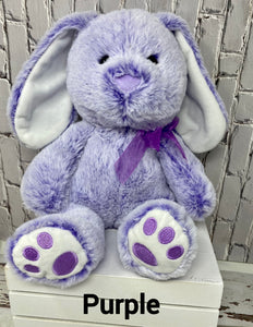 Easter Personalized Embroidered Plush Bunny/Rabbit (Both Ears)