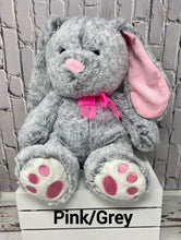 Load image into Gallery viewer, Easter Personalized Embroidered Plush Bunny/Rabbit (Both Ears)