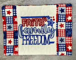 Patriotic Mug Rugs