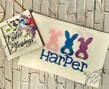 Load image into Gallery viewer, Personalized Seersucker Easter Basket