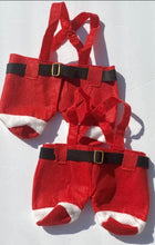 Load image into Gallery viewer, Santa Pants Christmas Holiday Treat Bags